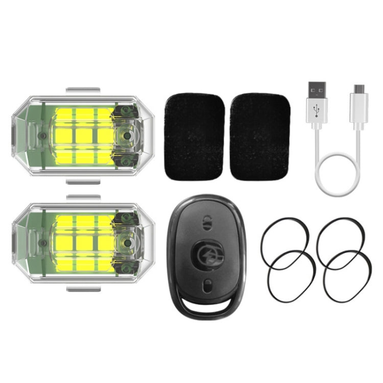 ضوء تحذير خلفي LED للسيارة المعدلة مع تحكم عن بعد، 1 ضوء + 1 جهاز تحكم، 2 ضوء + 1 جهاز تحكم