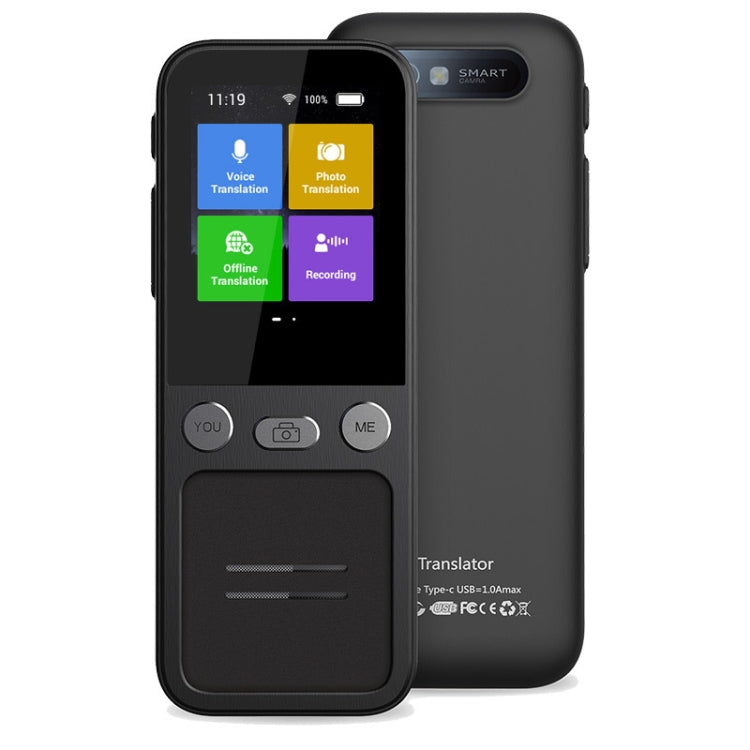 T16 Smart AI Translation Travel Translator Supports 138 Language Mutual Translation 14 Offline Translation, T16 Black, T16 White