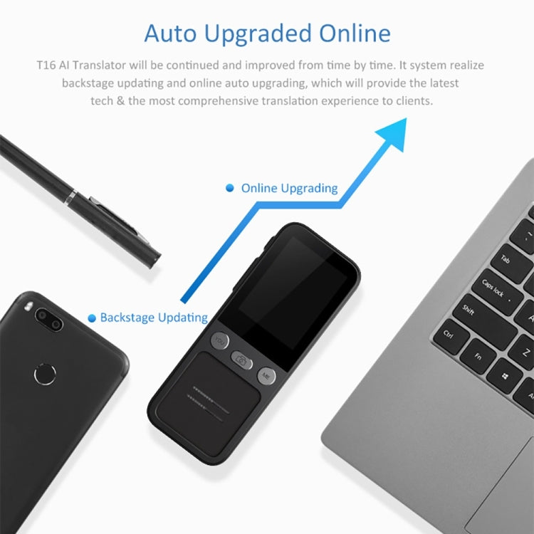T16 Smart AI Translation Travel Translator Supports 138 Language Mutual Translation 14 Offline Translation, T16 Black, T16 White