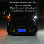 Car Rearview Mirror Decoration LED Streamer Turn Signal, Length： 14cm A Pair, 14cm A Pair, 18cm A Pair