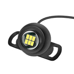 Car LED Ultra -Bright Electric Eye Reversing Light External Bulb Modified Universal Auxiliary Light, Style:, Long Bright Black Shell, Long Bright Silver Shell, Long Bright After 3 Flashes Black Shell, Long Bright After 3 Flashes Silver Shell