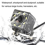 R0003 LED Fill Light External Reversing Video Camera HD Night Vision CCD Car Camera, 8 LED Lamp P System, 8 LED Lamp N System, 12 LED Lamp P System, 12 LED Lamp N System