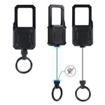 Telescopic Easy-to-pull Keychain Multifunctional Backpack Magnetic Lanyard, 6892