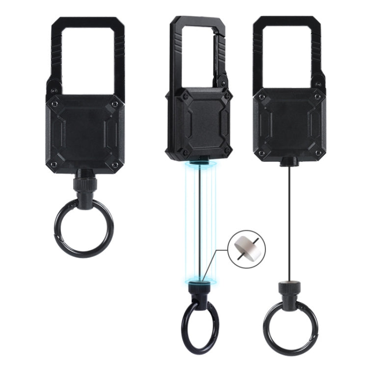 Telescopic Easy-to-pull Keychain Multifunctional Backpack Magnetic Lanyard, 6892