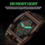 BINBOND B5011 Gear Hollow Outdoor Waterproof Luminous Men Business Watches