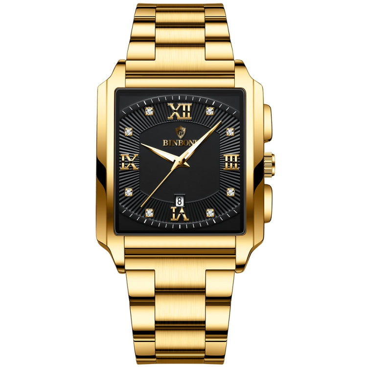 BINBOND B4143 Rectangular Outdoor Men Waterproof Quartz Watches