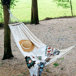 KLY829 Camping Indoor Hammock Outdoor Swing, Style:, Classic Single Beige, Classic Single Gray, Classic Dual Beige, Classic Dual Gray, Single Reinforcement Anti-rollover Beige, Double Reinforcement Anti-rollover Beige