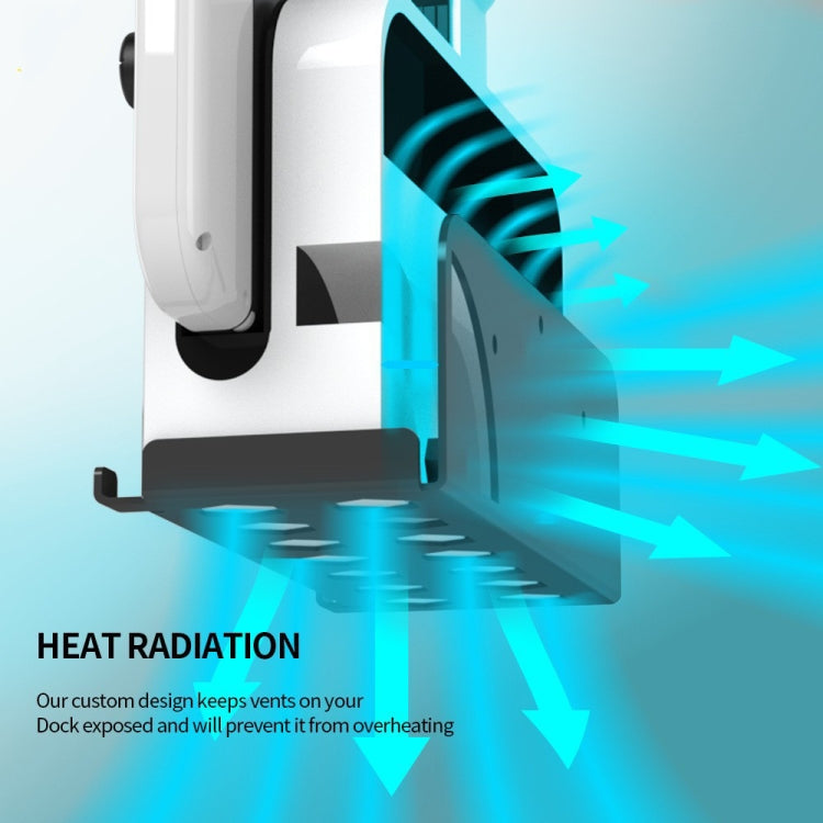 For Switch OLED Game Console JYS Wall Hanging Holder Bracket, Iron Black