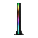 RGB Sound-controlled Rhythmic Response Lights Music Ambient LED Pick-up Lights, Charging, Plug-in