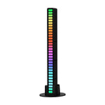 RGB Sound-controlled Rhythmic Response Lights Music Ambient LED Pick-up Lights, Charging, Plug-in