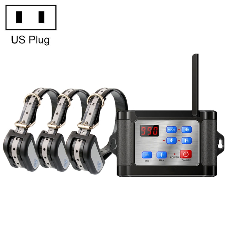 Outdoor Wireless Electronic Pet Fence Night Reflective Collar, Specification:, One for One, One for Two, One for  Three