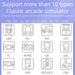 RG3000 Handheld Game Console Support Double Handle Mini Game Console, RG3000 Pink, RG3000 Gray, RG3000 Purple, RG3000 Green, RG3000 Yellow