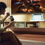 035 for Nintendo Switch/Oled Game Console Display Luminous Base Dustproof Cover, Spec:, Light Base, Transparent, White Label, Black Label, Handle, Jet Warrior, Noble, Gengar