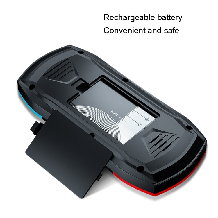 F1 3 Inch Horizontal Screen 620 In 1 Large Screen Pocket Console, Style:, Single Player Red Blue, Single Player Red Yellow, Single Player Black, Double Player Red Blue, Double Player Red Yellow, Double Player Black