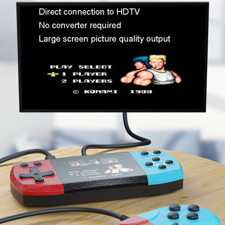 F1 3 Inch Horizontal Screen 620 In 1 Large Screen Pocket Console, Style:, Single Player Red Blue, Single Player Red Yellow, Single Player Black, Double Player Red Blue, Double Player Red Yellow, Double Player Black