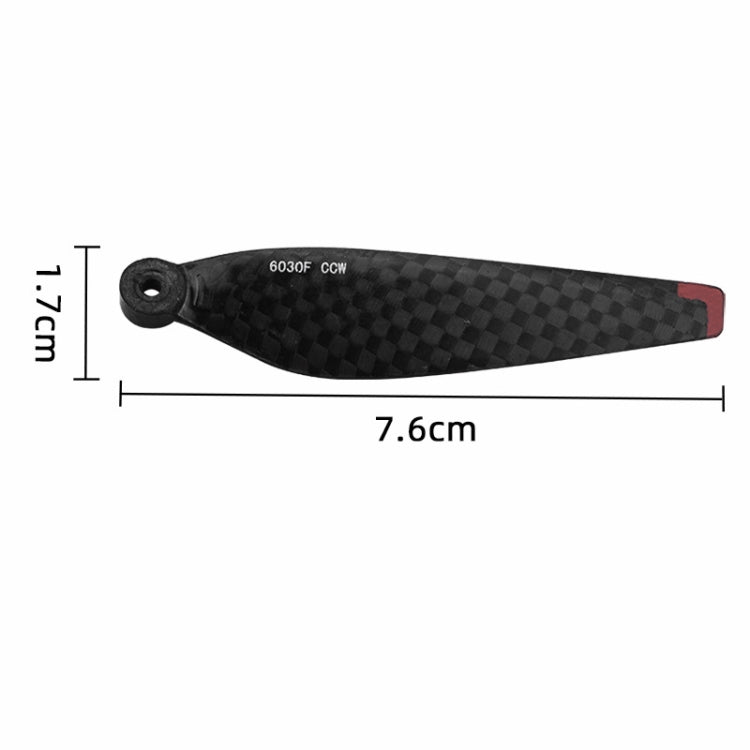 For DJI MINI 3 Carbon Fiber Propeller 6030F Paddle Propeller Wing Blade, For DJI MINI 3