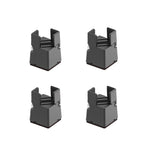 4pcs/set Adjustable Furniture Heightening Feet Pad, 50mm High, 75mm High, 100mm High