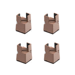 4pcs/set Adjustable Furniture Heightening Feet Pad, 50mm High, 75mm High, 100mm High
