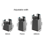 4pcs/set Adjustable Furniture Heightening Feet Pad, 50mm High, 75mm High, 100mm High