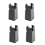 4pcs/set Adjustable Furniture Heightening Feet Pad, 50mm High, 75mm High, 100mm High