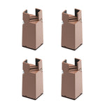 4pcs/set Adjustable Furniture Heightening Feet Pad, 50mm High, 75mm High, 100mm High