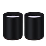 2pcs/set Furniture Carbon Steel Wraparound Heightening Foot Pad, Style:, Round 4x5cm (Black), Round 4x5cm (Brown), Round 6x5cm (Black), Round 6x5cm (Brown), Round 6x10cm (Black), Round 6x10cm (Brown), Square 4x5cm (Black), Square 4x5cm (Brown)         ...