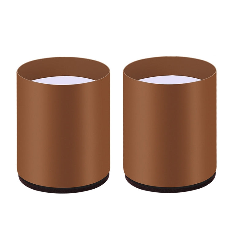 2pcs/set Furniture Carbon Steel Wraparound Heightening Foot Pad, Style:, Round 4x5cm (Black), Round 4x5cm (Brown), Round 6x5cm (Black), Round 6x5cm (Brown), Round 6x10cm (Black), Round 6x10cm (Brown), Square 4x5cm (Black), Square 4x5cm (Brown)         ...