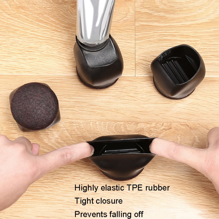 5pcs/set Wheel Chair Foot Cover Computer Chair Roller Fixer, Wheel Chair Foot Cover