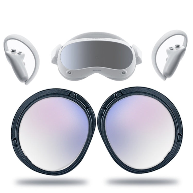 For Pico 4 Myopia Lens Magnetic Eyeglass Frame.Spec:, Glasses Frame, Frame + Anti Blue Light Lens