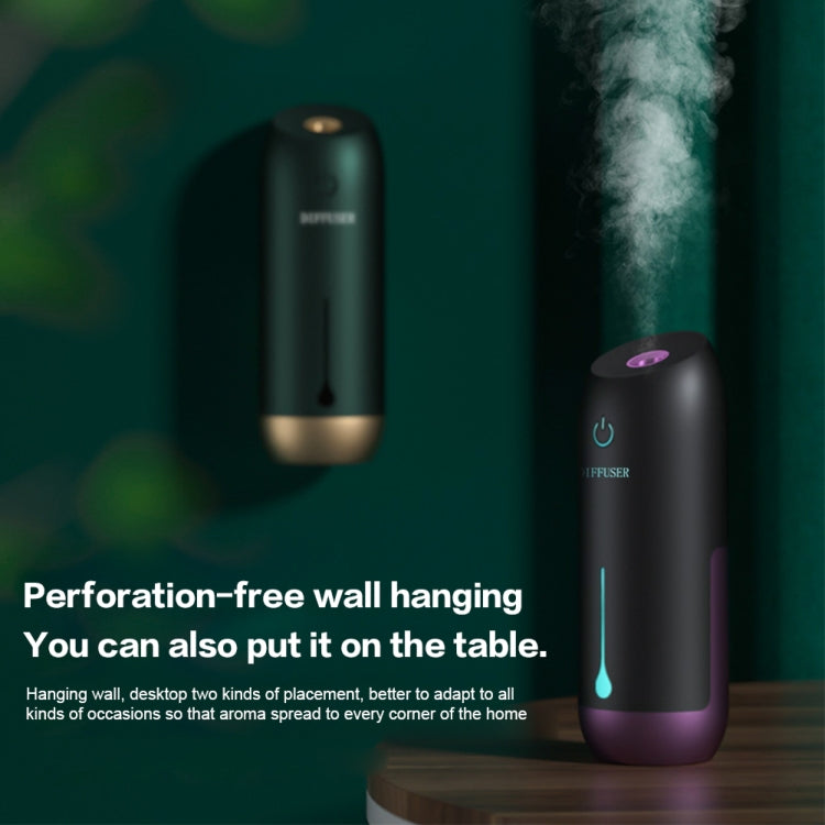 Timed Automatic Spray Air Purification Diffuser, Single Machine, No Essential Oil, 2.0 Space Gray, 2.0 Purple, 2.0 Forest Green, 2.0 Rose Pink
