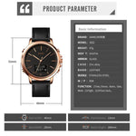 SKMEI 1652 Dual Movement Sports Leather Alloy Male Watch, Rose Gold Shell White Machine, Rose Gold Shell Black Machine, Gold Shell Black Machine, Black Shell Black Machine, Silver Shell White Machine, Silver Shell Black Machine