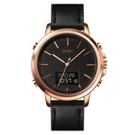 SKMEI 1652 Dual Movement Sports Leather Alloy Male Watch, Rose Gold Shell White Machine, Rose Gold Shell Black Machine, Gold Shell Black Machine, Black Shell Black Machine, Silver Shell White Machine, Silver Shell Black Machine