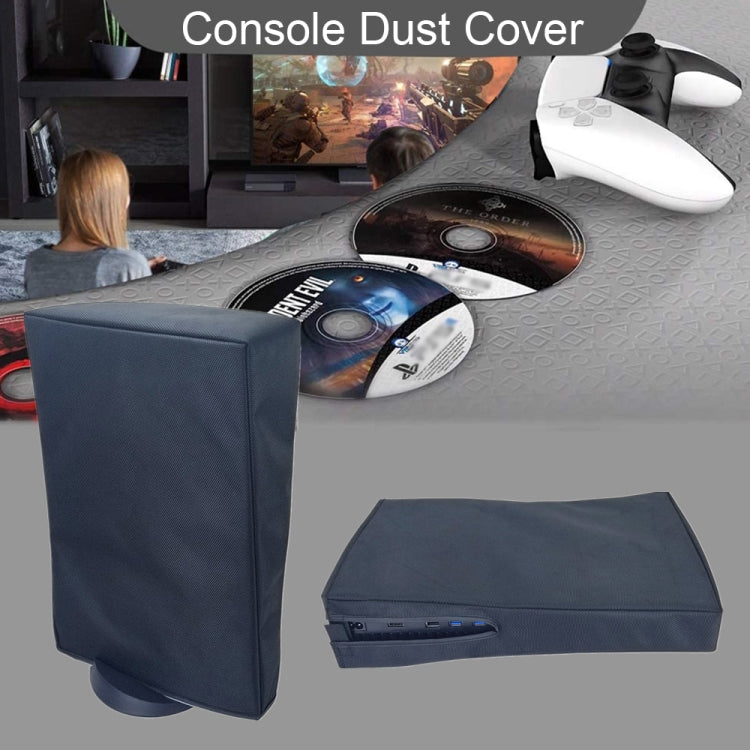 PS5-1 for Snoy PS5 Game Console Waterproof and Dustproof Protective Cover, (Vertical Black), (Vertical Gray), (Horizontal Black), (Horizontal Gray)