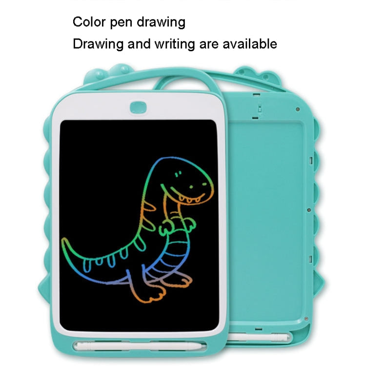 10 inch Cartoon Dinosaur LCD Writing Board Colorful Children Painting Board, 10 inch (Light Blue)