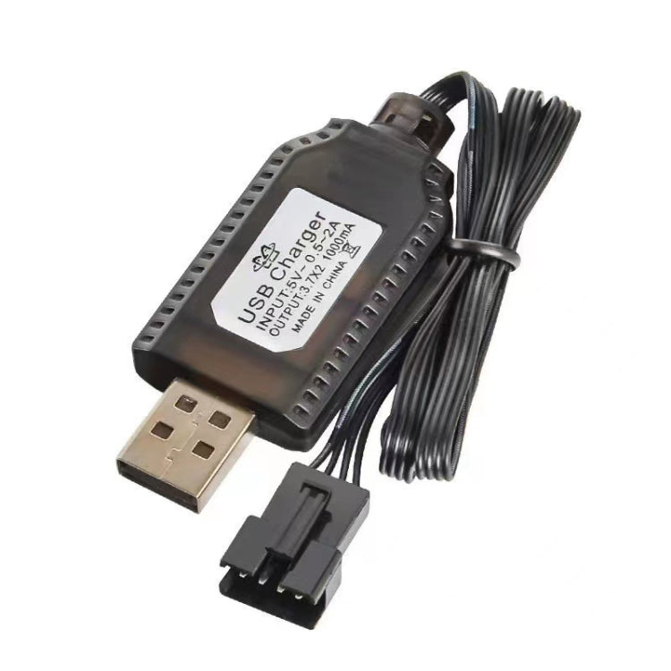 كابل شحن طائرة رباعية المحاور بشريحة ذكية USB 3.7 فولت × 2