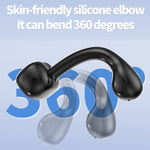 M10 IPX5 Waterproof Ear Clip Bluetooth Earphones, Style:, M10 Single Black, M10 Single White, M10 Single Pink, M10 Single Skin Color, M10 Single Green, M10 Doble Pink, M10 Doble Green, M10 Doble Skin Color, M10 Doble Black, M10 Doble White
