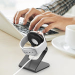 AhaStyle ST03 For Apple Watch Series Aluminum Alloy Stand Base, ST03 (Silver)