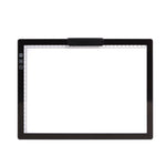 A4-D28B Rechargeable Copy Desk Drawing Board, With Charging Line, With Charging Line+US Plug Adapter, With Charging Line+UK Plug Adapter, With Charging Line+EU Plug Adapter, With Charging Line+AU Plug Adapter