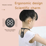 2150 Student Humpback Vibration Reminds With LCD Hanging Neck Corretor