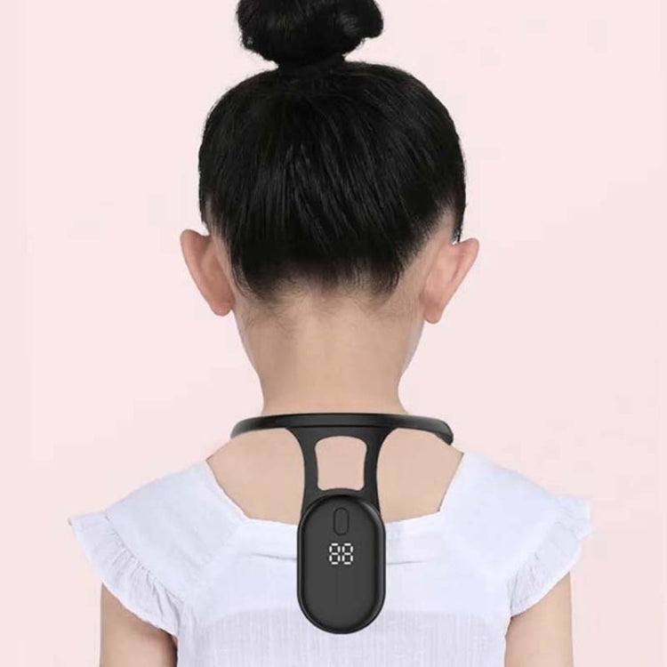 2150 Student Humpback Vibration Reminds With LCD Hanging Neck Corretor