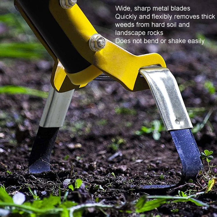 MYL-10 Stirrup Ring Weeding Hoes Garden Tools, 3 Sections 1.2m, 4 Sections 1.6m, 5 Sections 2.0m, 6 Sections 2.4m