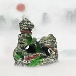 Stone Fish Tank Landscape Simulation Resin Aquarium Decorative Ornament, Style:, Cave Mountain C, Cave Mountain D, Small Rockery, Three-legged Rockery, Big Rockery, Shunfeng Mountain, Yu Mountain