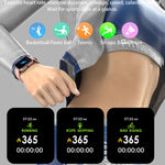 H10 1.69 inch Screen Bluetooth Call Smart Watch, Support Heart Rate/Blood Pressure/Sleep Monitoring, Black, Pink, Yellow, Grey, Blue Net+Silicone, Black Net+Silicone, Pink Net+Silicone, Gold Net+Silicone, Silver Net+Silicone