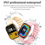 H10 1.69 inch Screen Bluetooth Call Smart Watch, Support Heart Rate/Blood Pressure/Sleep Monitoring, Black, Pink, Yellow, Grey, Blue Net+Silicone, Black Net+Silicone, Pink Net+Silicone, Gold Net+Silicone, Silver Net+Silicone