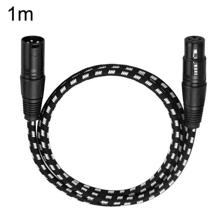 كابل صوت خطي كانون ذكر إلى أنثى، ميكروفون، مضخم طاقة، كابل XLR، KN006 بأطوال 1م، 1.5م، 2م، 3م، 5م، 10م، 15م، 20م