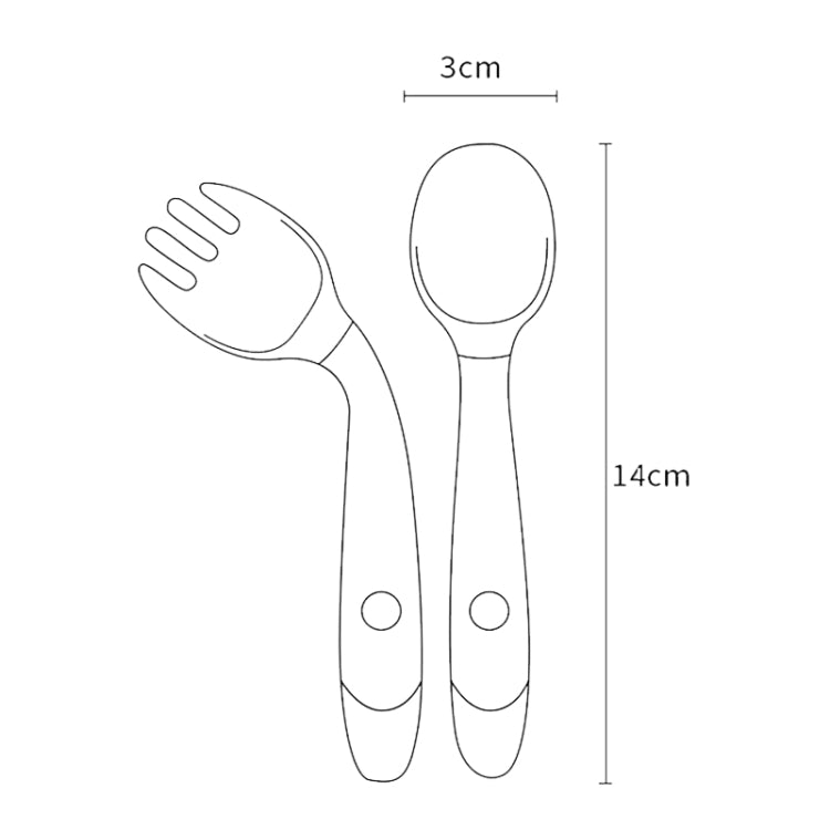 Children Eating Training Tableware Baby Bendable Silicone Soft Spoon, Green, Pink, Yellow, Purple, Boxed Green, Boxed Pink, Boxed Yellow, Boxed Purple