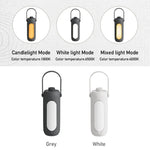 Outdoor Hanging Camping Lights Tent Lighting Atmosphere Lights, Grey, White