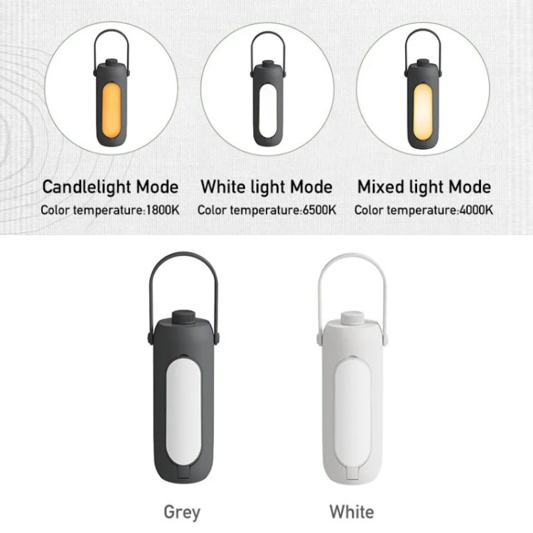 Outdoor Hanging Camping Lights Tent Lighting Atmosphere Lights, Grey, White