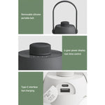 Outdoor Hanging Camping Lights Tent Lighting Atmosphere Lights, Grey, White