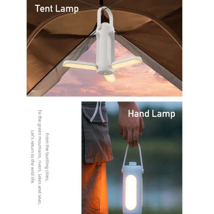 Outdoor Hanging Camping Lights Tent Lighting Atmosphere Lights, Grey, White